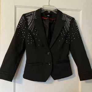 H&M Bedazzled Blazer